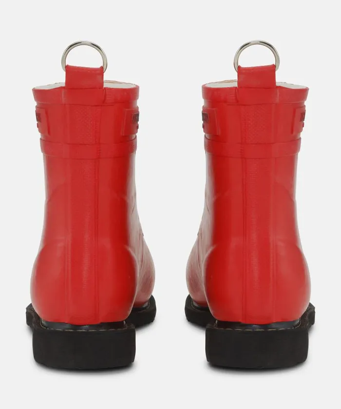 Women Rainboots Short Ilse Jacobsen Short Rubber Boots 8211 Deep Red Women Rainboots Short Ilse Jacobsen Short Rubber Boots 8211 Deep Red