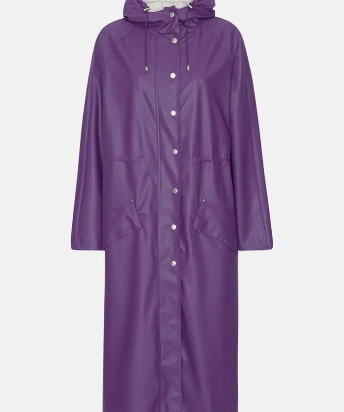 Women Raincoats Ilse Jacobsen Raincoat 8211 Purple Rain