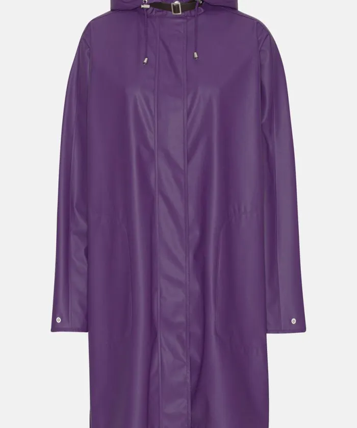Women Raincoats Ilse Jacobsen Raincoat 8211 Purple Rain