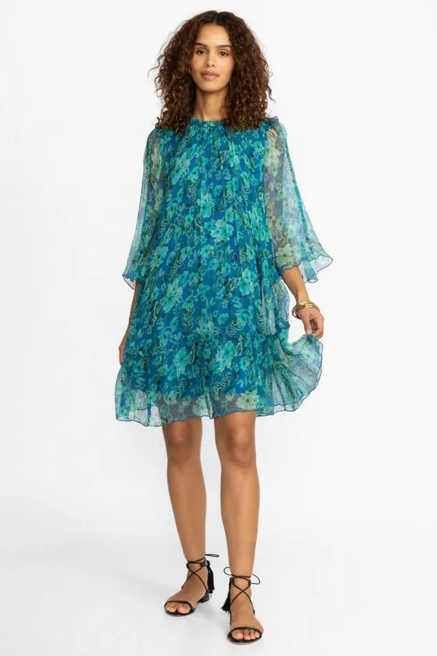 Women RAQUEL SILK MINI DRESS Raquel Johnny Was Dresses Women RAQUEL SILK MINI DRESS Raquel Johnny Was Dresses