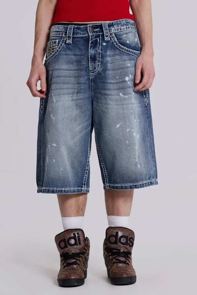 Women Rock Revival Axel Colossus Jorts Jaded London Jeans