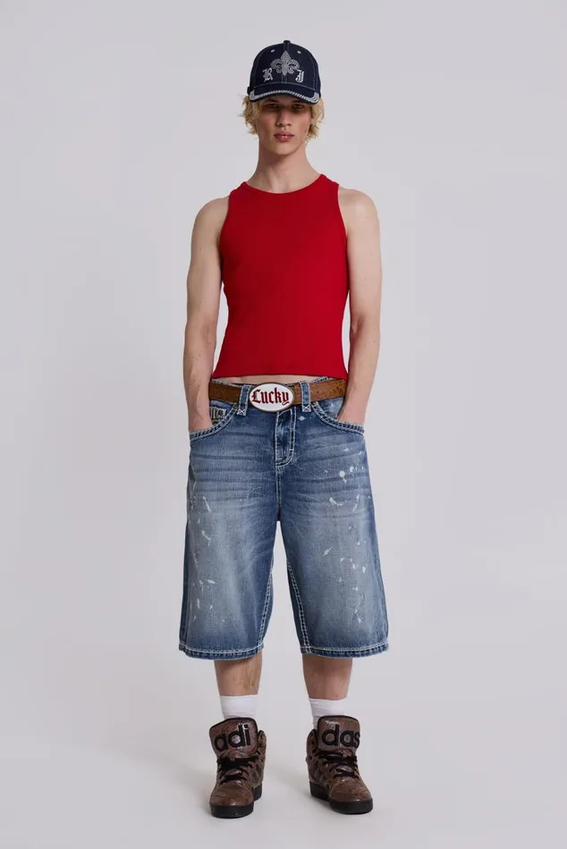 Women Rock Revival Axel Colossus Jorts Jaded London Jeans
