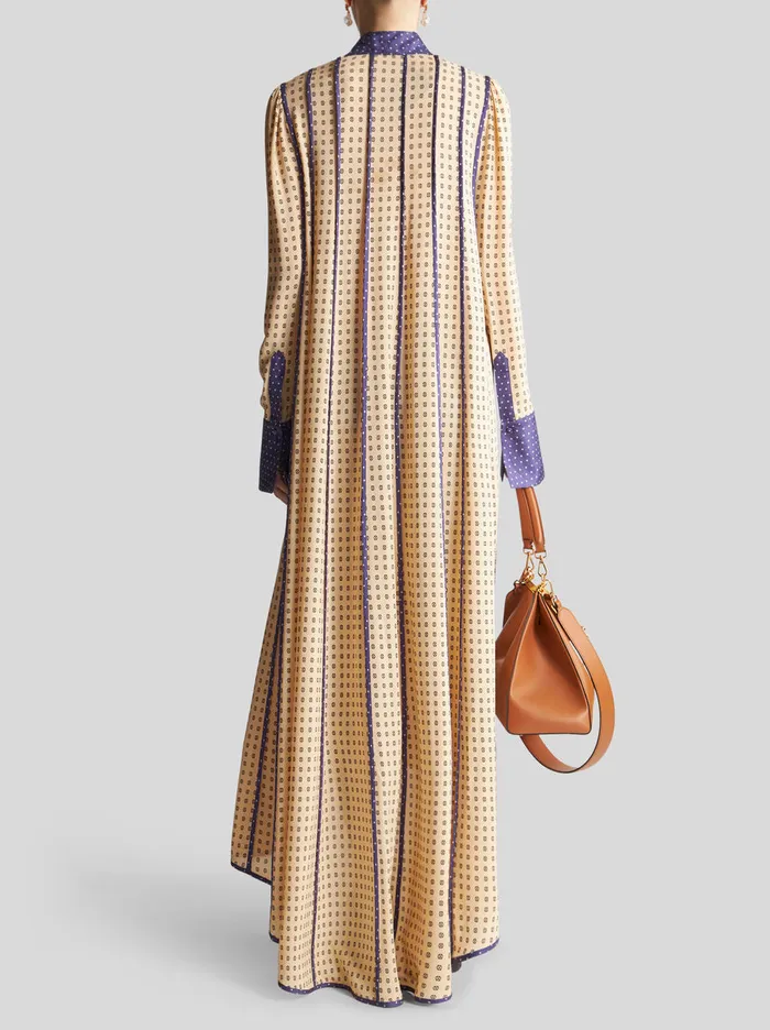 Women Segmented Midi Dress Etro Dresses