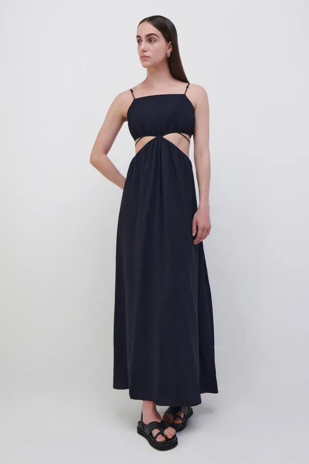 Women Signature Amora Coverup Dress Black Jonathan Simkhai Dresses and Jumpsuits