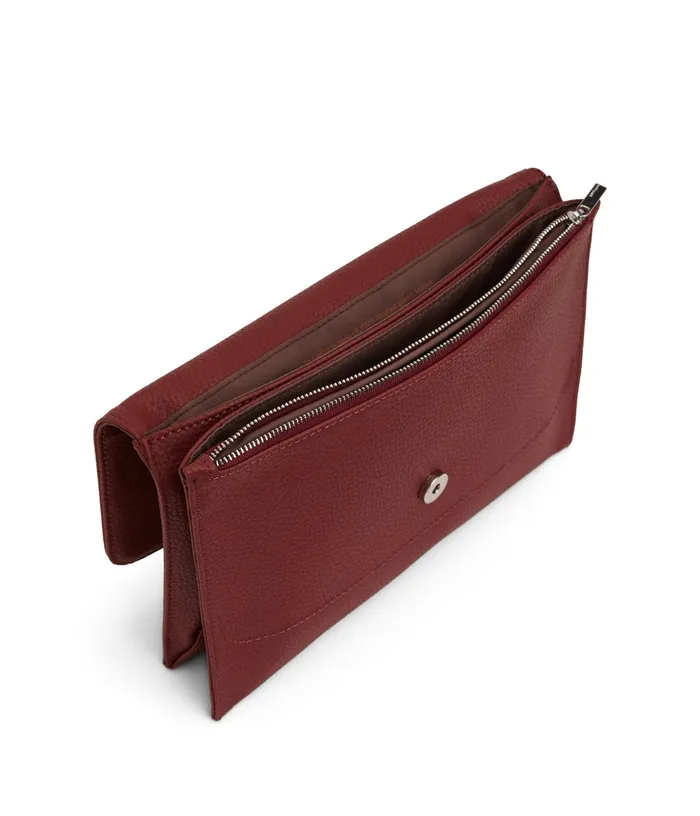 Women Sira Vegan Crossbody Bag 8211 Purity Beet Matt and Nat Crossbody