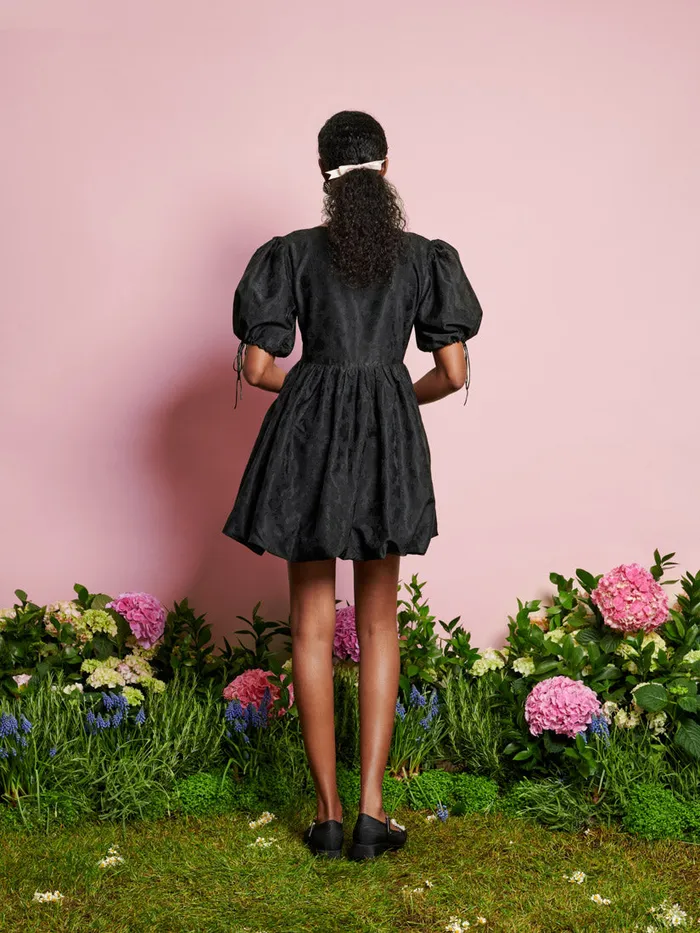 Women Sister Jane Dresses DREAM Coco Organza Mini Dress Coal Black