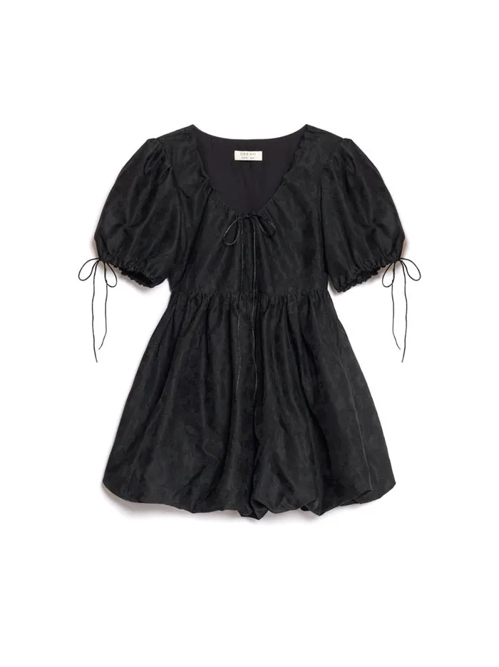 Women Sister Jane Dresses DREAM Coco Organza Mini Dress Coal Black