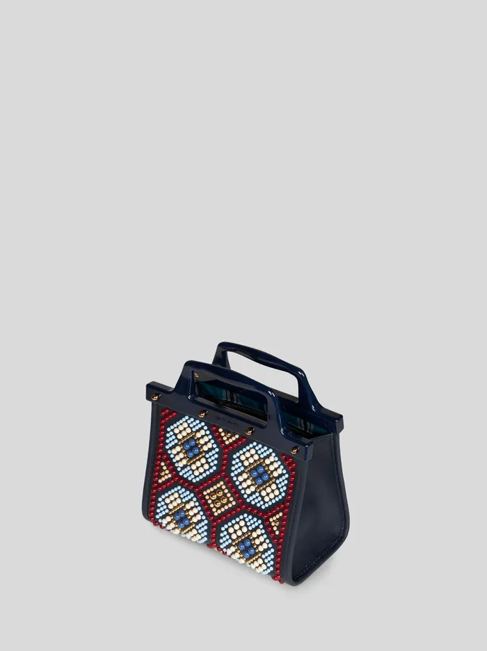 Women Small Love Trotter Bag With Studs Etro Shopping Bags