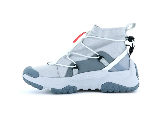 Women Sneakers PALLADIUM OFFGRID HI ZIP WATERPROOF Glacier Grey Women Sneakers PALLADIUM OFFGRID HI ZIP WATERPROOF Glacier Grey