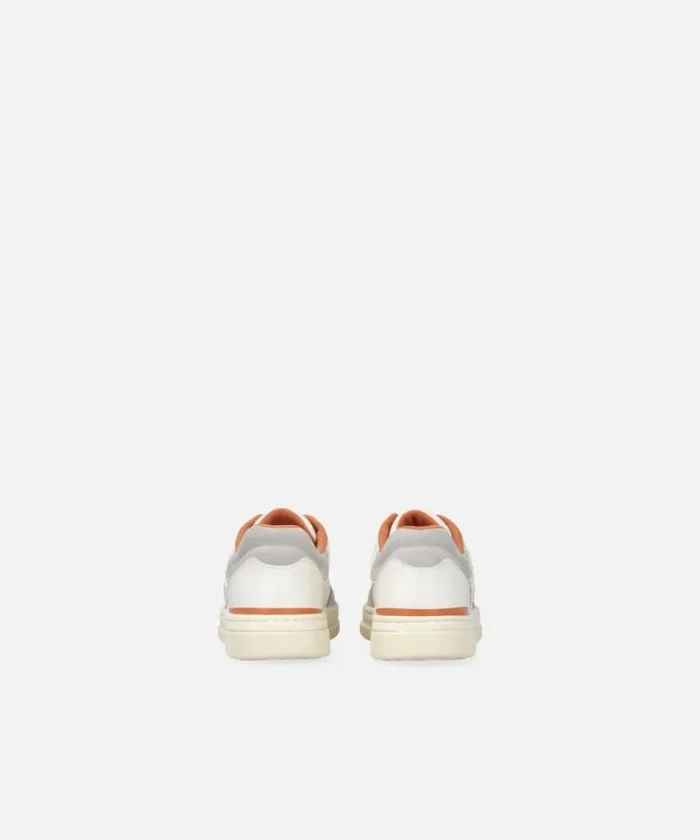 Women Sneakers Pinko Flat Leather Sneakers With Embroidered Logo Whitefard Women Sneakers Pinko Flat Leather Sneakers With Embroidered Logo Whitefard