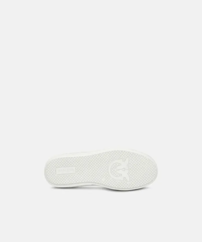 Women Sneakers Pinko Leather Platform Sneakers Whiteburgundy Women Sneakers Pinko Leather Platform Sneakers Whiteburgundy