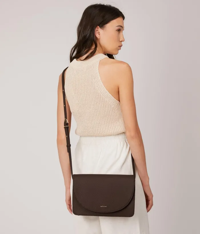 Women Sofi Vegan Crossbody Bag 8211 Purity Chocolate Matt and Nat Crossbody