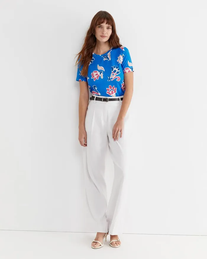 Women Sportscraft Liberty Leighton Liberty Tee Blue Multi