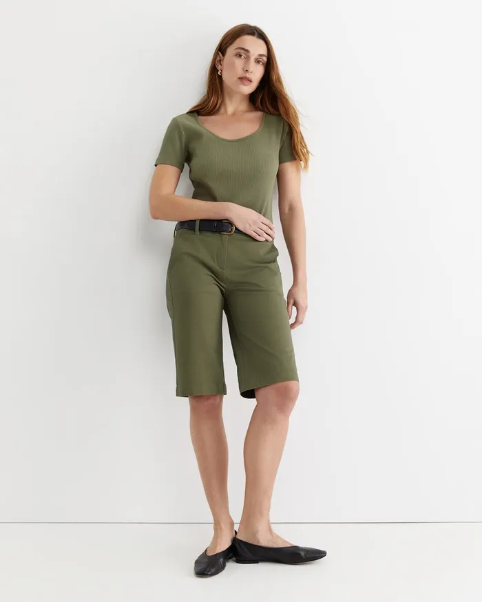 Women Sportscraft Shorts Laura Chino Short Khaki