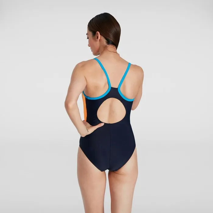 Women Swimming Costumes Speedo Women039s Dive Thinstrap Muscleback Swimsuit BlueOrange Women Swimming Costumes Speedo Women039s Dive Thinstrap Muscleback Swimsuit BlueOrange