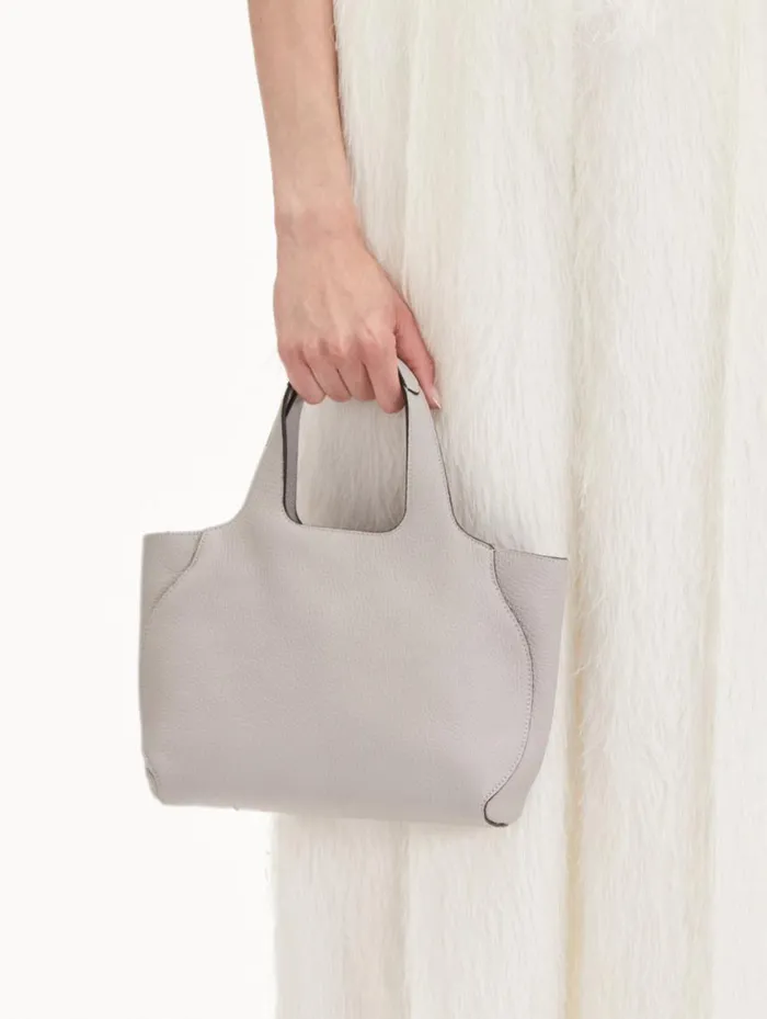 Women The Mini Topaz Grigio Perla Oscar De La Renta Signature Handbags Women The Mini Topaz Grigio Perla Oscar De La Renta Signature Handbags