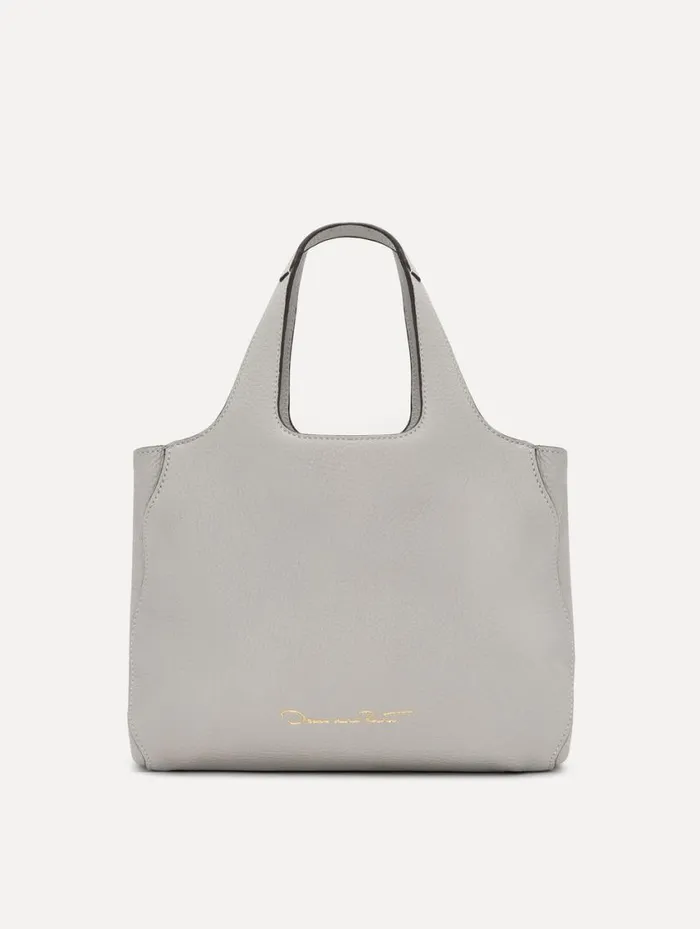 Women The Mini Topaz Grigio Perla Oscar De La Renta Signature Handbags Women The Mini Topaz Grigio Perla Oscar De La Renta Signature Handbags