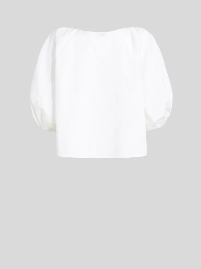 Women Top With Balloon Sleeve Etro Tops