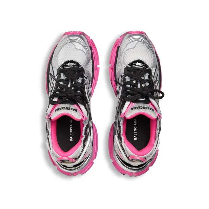 Women Trainers Balenciaga Runner Trainers In Silver