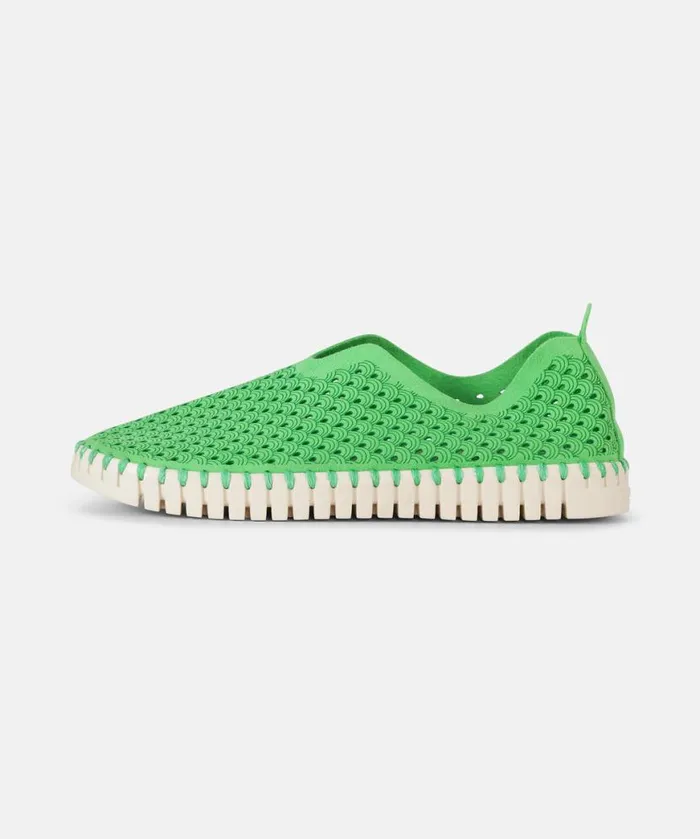 Women Tulip Flats Ilse Jacobsen Tulip SlipIn 8211 Bright Green Women Tulip Flats Ilse Jacobsen Tulip SlipIn 8211 Bright Green