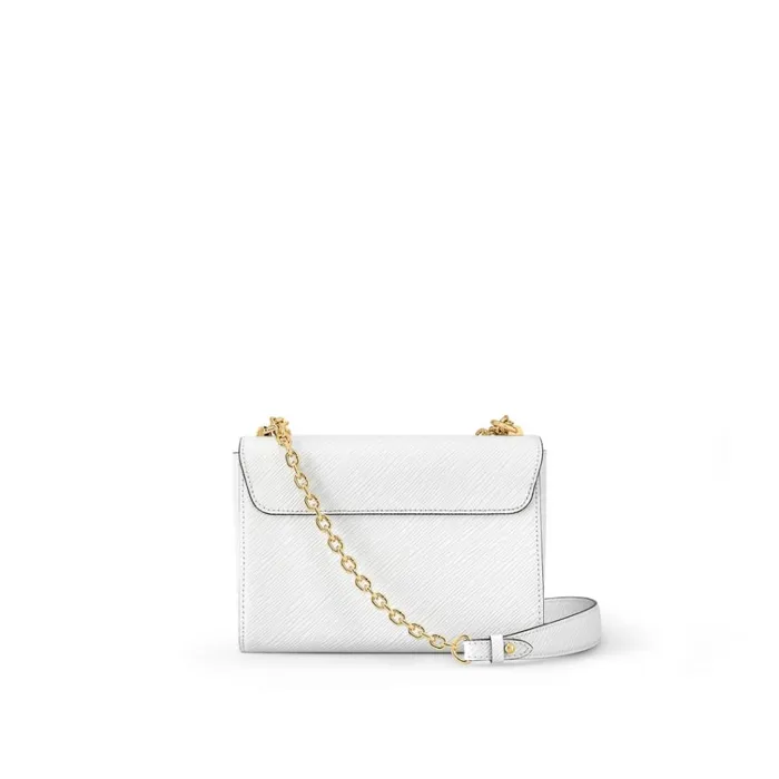 Women Twist Bag Louis Vuitton Louis Vuitton White M21111 Twist MM 8211 Louis Vuitton Handbag Store