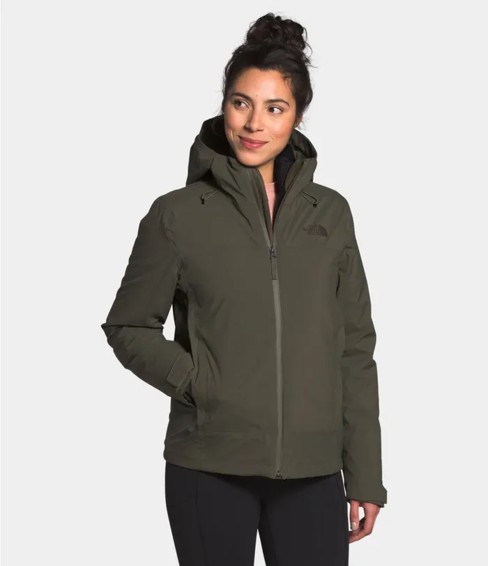 Womens Mountain Light FUTURELIGHT Triclimate Jacket New Taupe Greentnf Black The North Face Insulated and Down Jackets
