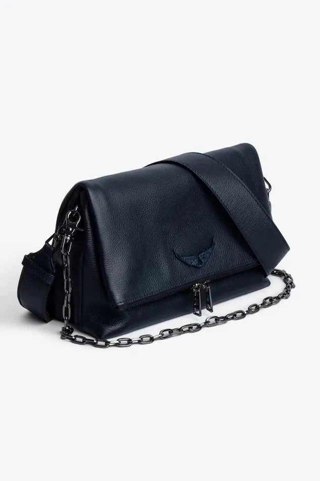 Zadig and Voltaire Bags ROCKY GRAINED INK 8211 WomenMen Zadig and Voltaire Bags ROCKY GRAINED INK 8211 WomenMen