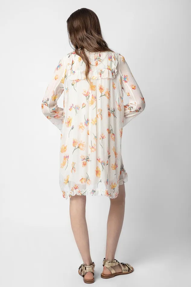 Zadig and Voltaire Dresses RACKEL DRESS VANILLA 8211 Women Zadig and Voltaire Dresses RACKEL DRESS VANILLA 8211 Women