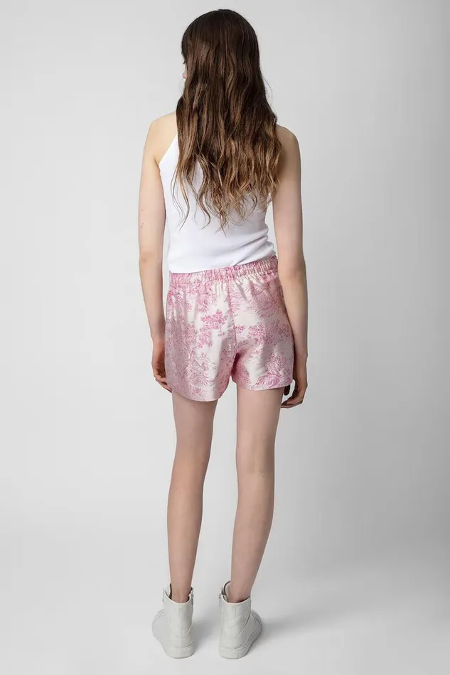 Zadig and Voltaire Skirts and Shorts PAX TOILE SHORTS PINK 8211 Women Zadig and Voltaire Skirts and Shorts PAX TOILE SHORTS PINK 8211 Women